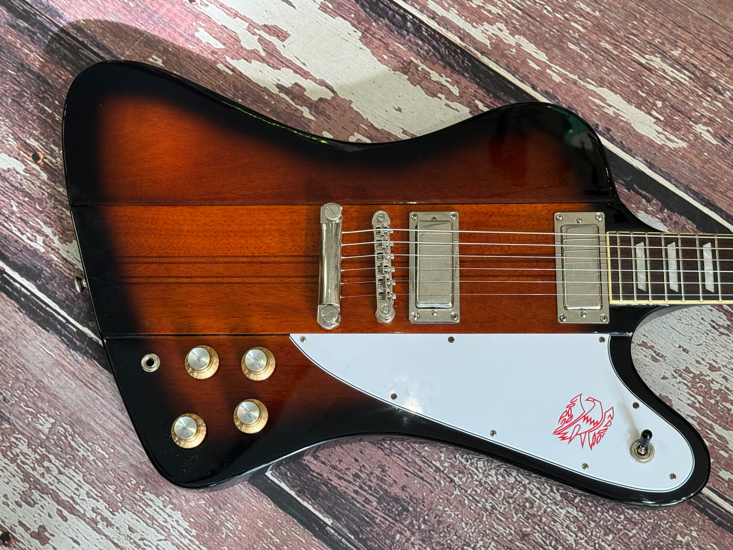 Epiphone Firebird V - Vintage Sunburst