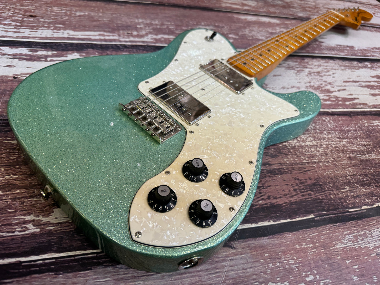 Squier Telecaster Deluxe Classic Vibe 70's FSR Seafoam Green Metallic