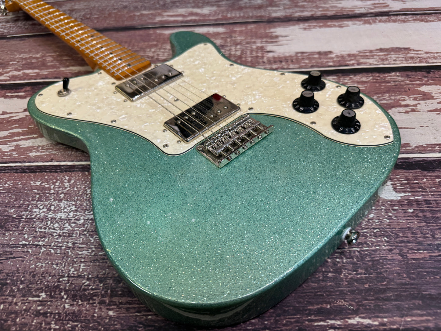 Squier Telecaster Deluxe Classic Vibe 70's FSR Seafoam Green Metallic
