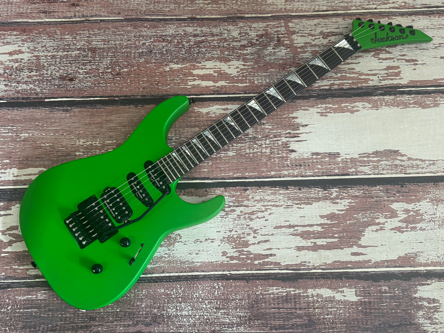 Jackson American Soloist Series - SL3 Satin Slime Green