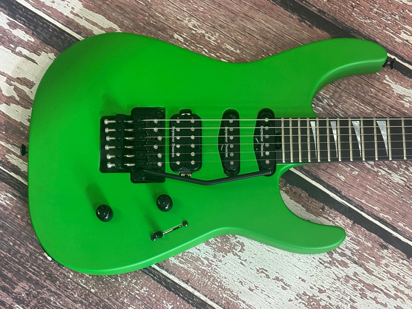Jackson American Soloist Series - SL3 Satin Slime Green