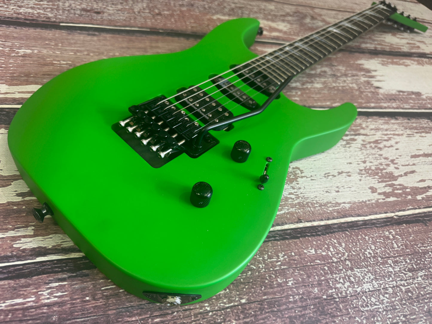 Jackson American Soloist Series - SL3 Satin Slime Green