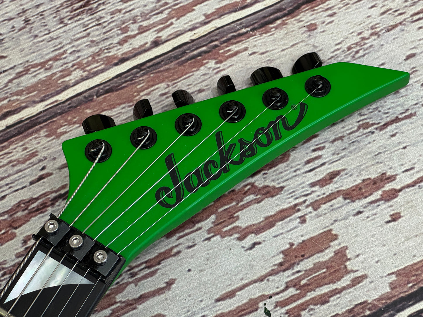 Jackson American Soloist Series - SL3 Satin Slime Green