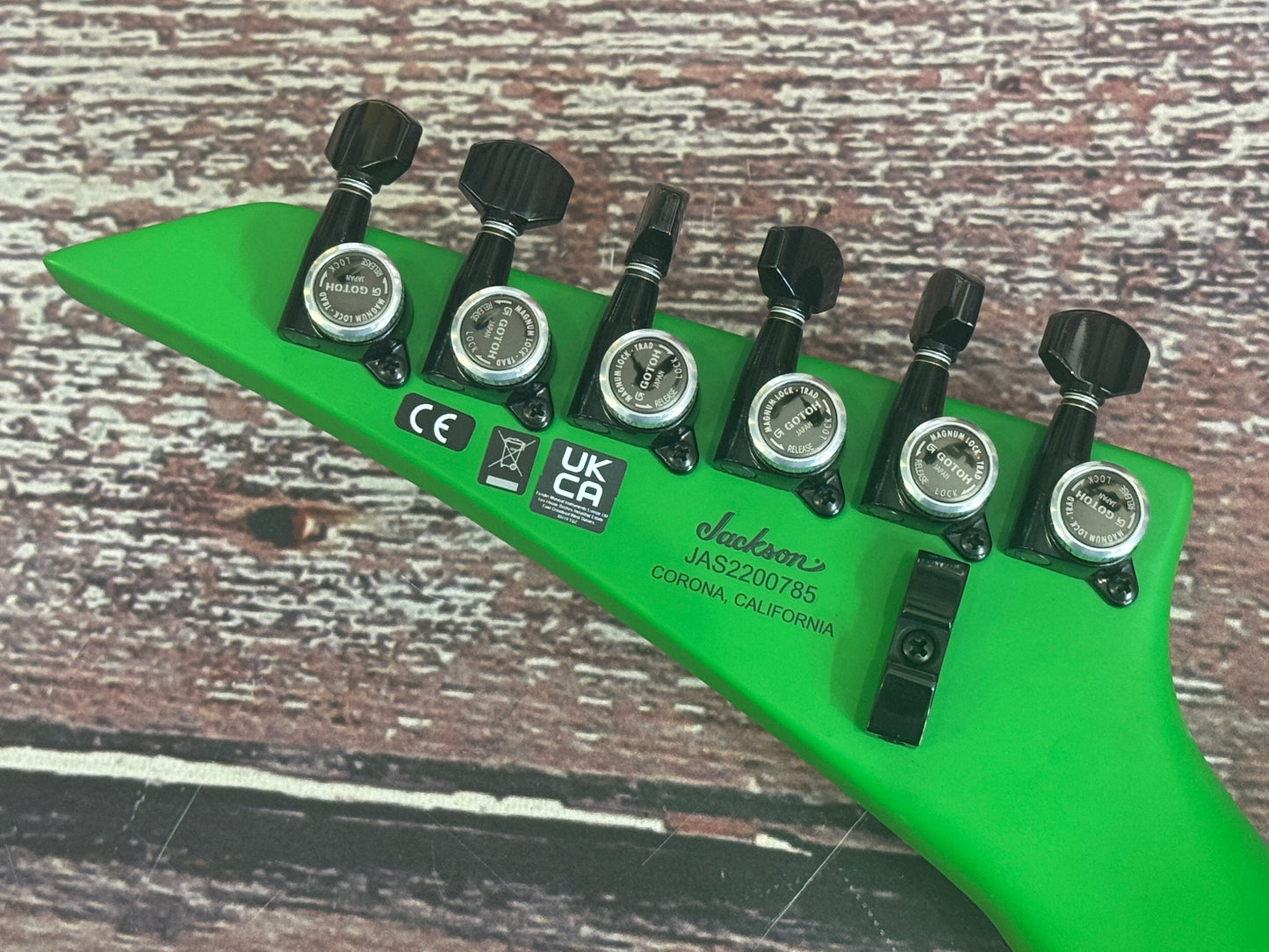 Jackson American Soloist Series - SL3 Satin Slime Green