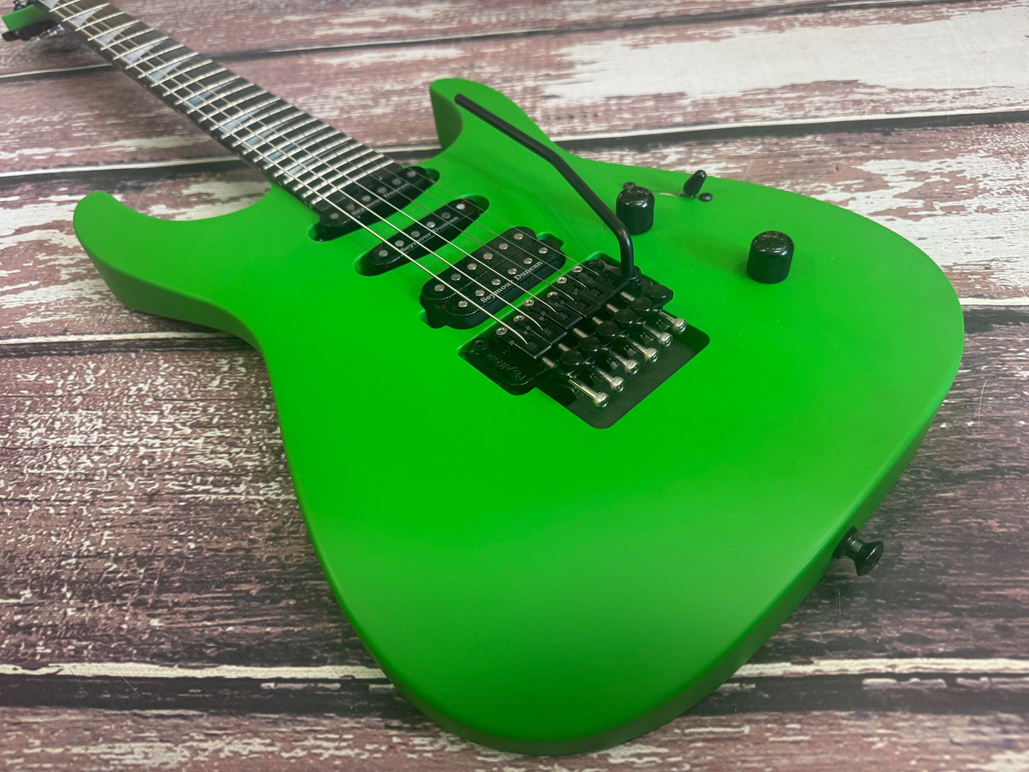 Jackson American Soloist Series - SL3 Satin Slime Green