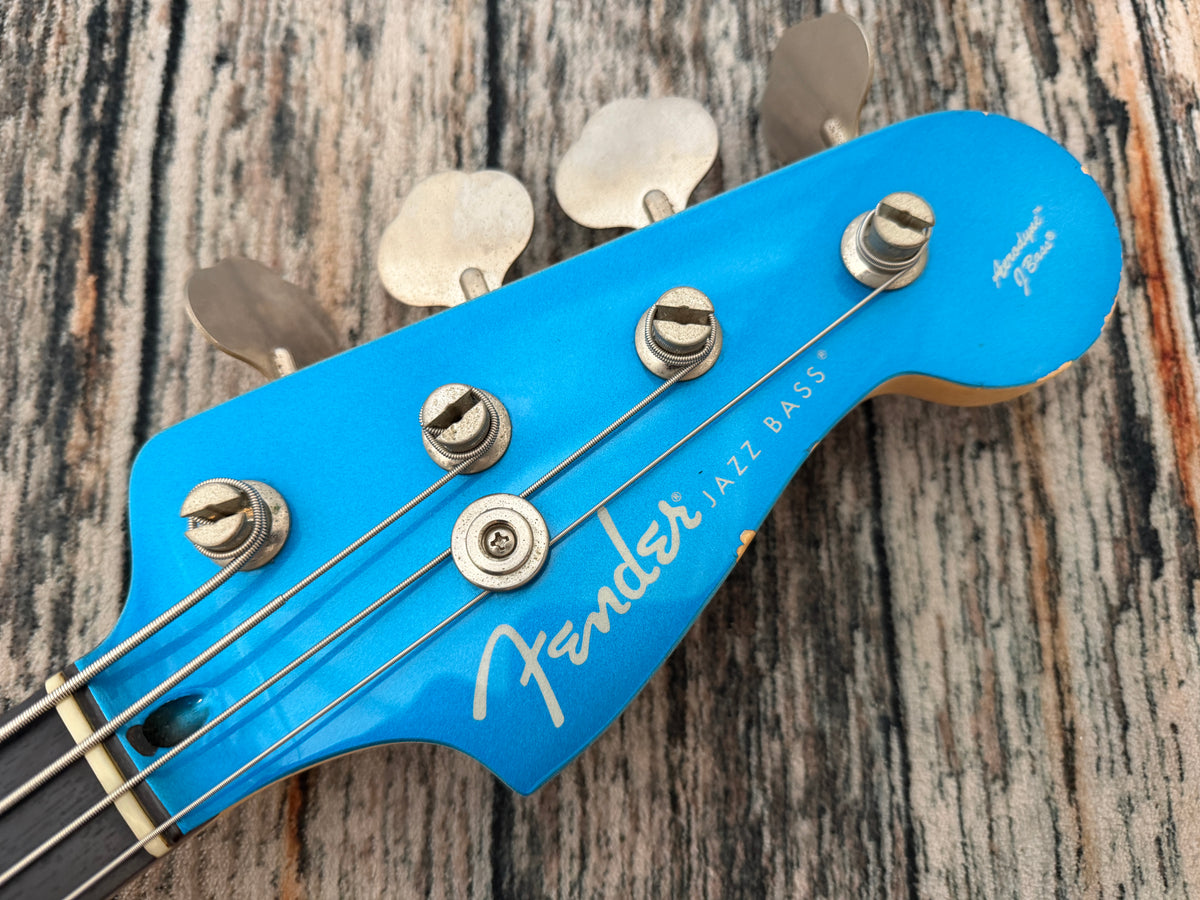 Fender Japan 2014 Aerodyne Jazz bass - Blue