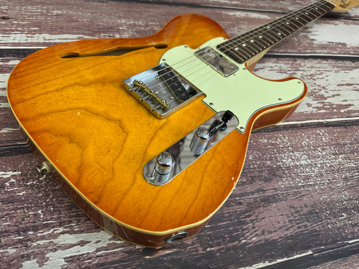 Fret King UK made Country Squier Semitone "Green label"