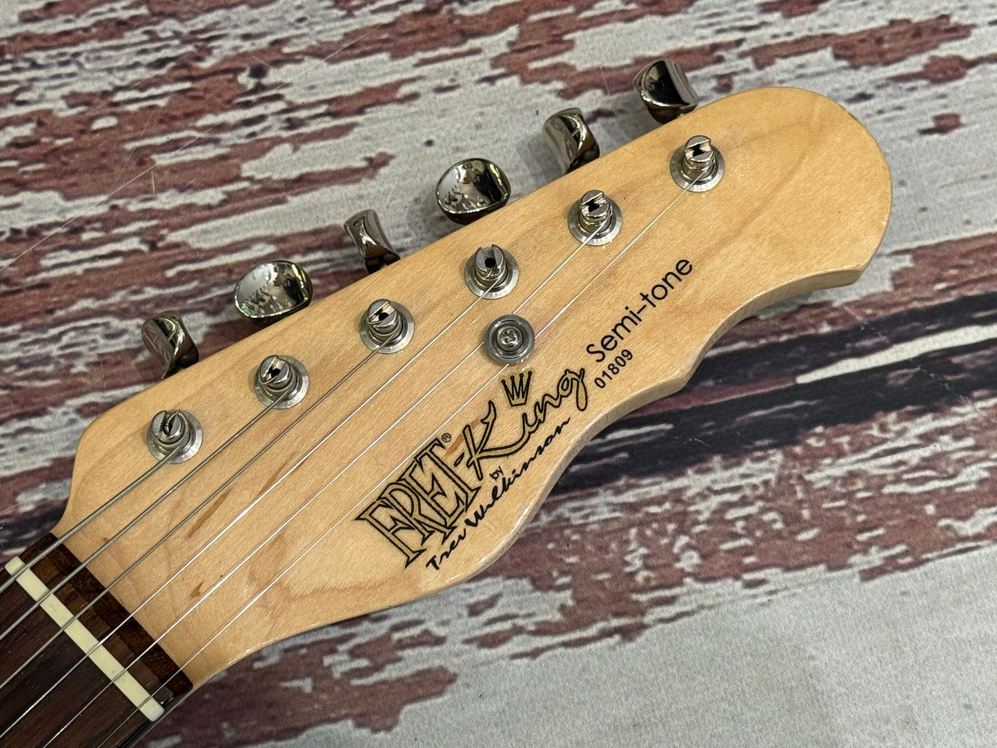 Fret King UK made Country Squier Semitone "Green label"