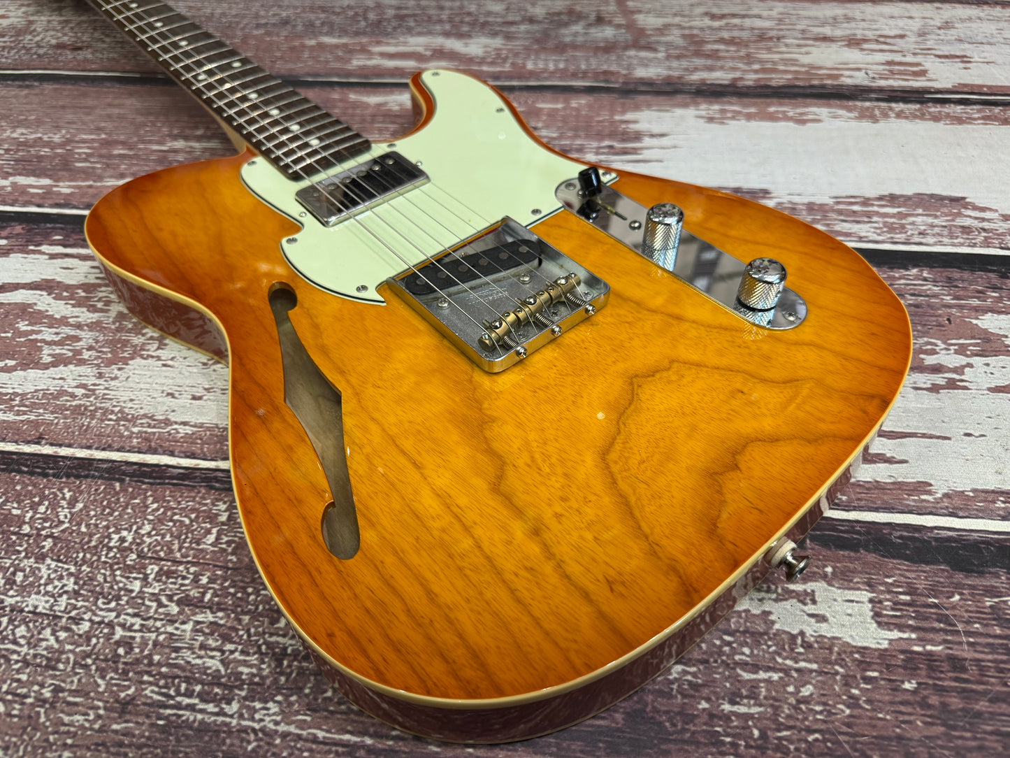 Fret King UK made Country Squier Semitone "Green label"