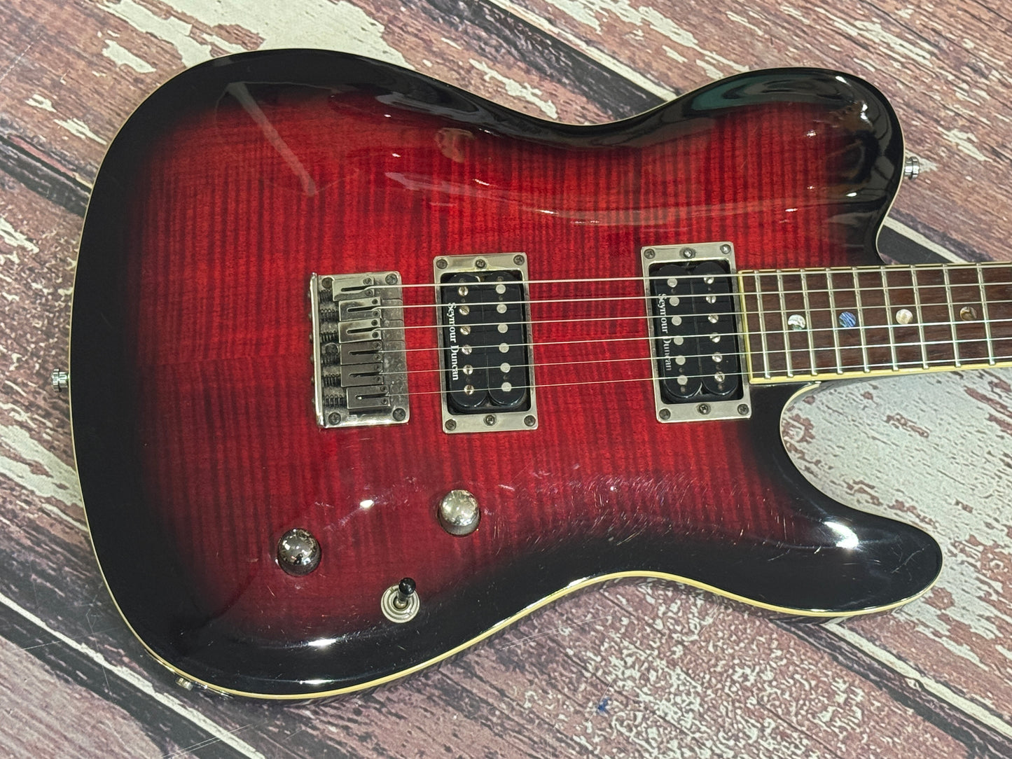 Fender Special edition FMT Telecaster HH Black cherry burst