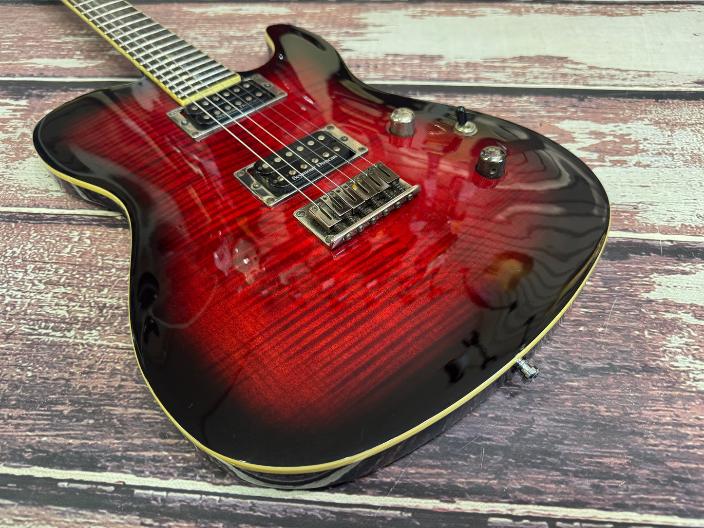 Fender Special edition FMT Telecaster HH Black cherry burst