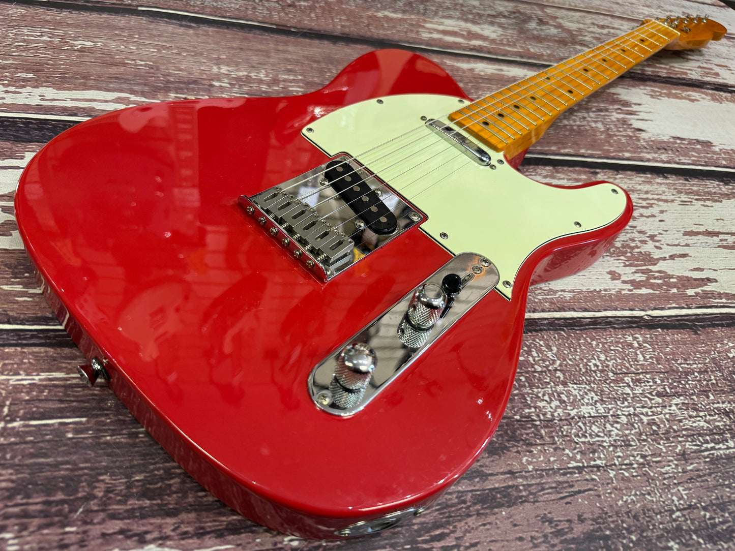 Telecaster style electric guitar