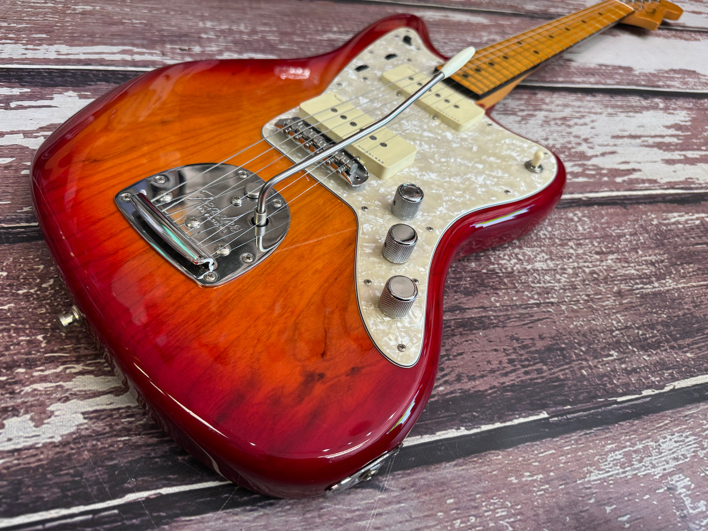 Fender American Ultra Jazzmaster Plasma redburst