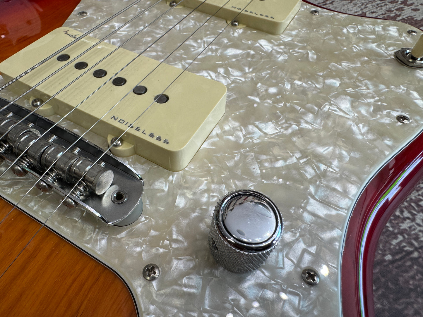 Fender American Ultra Jazzmaster Plasma redburst