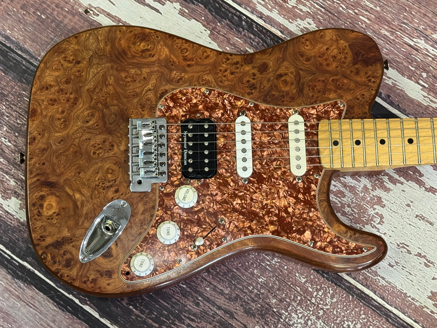 Fender Neck Seymour Duncan loaded Home build