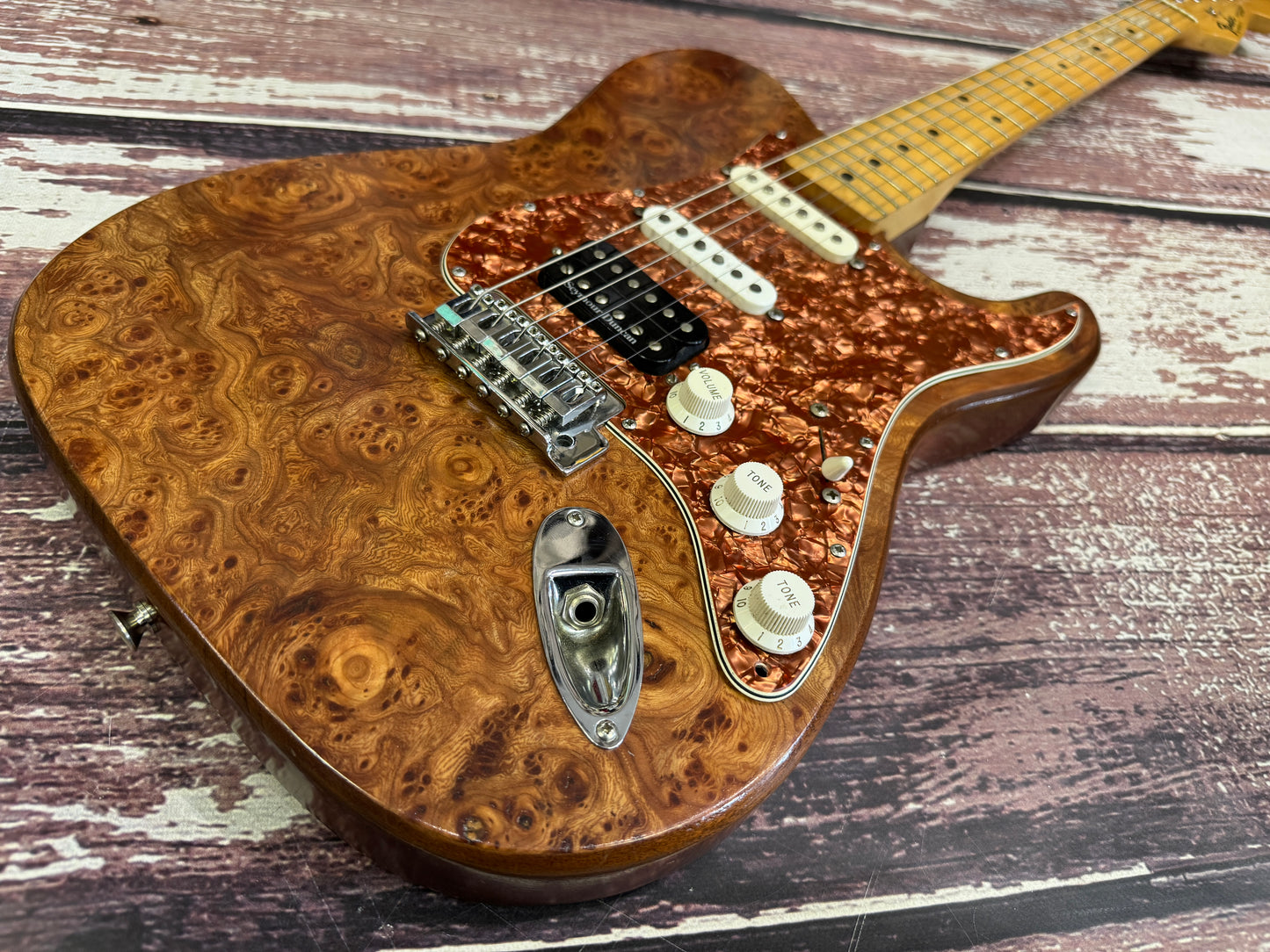 Fender Neck Seymour Duncan loaded Home build