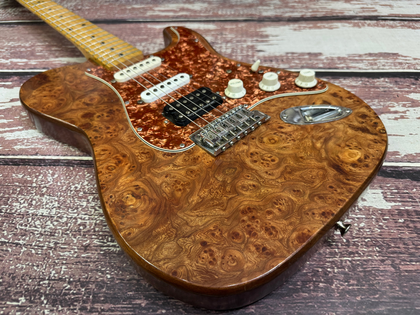 Fender Neck Seymour Duncan loaded Home build