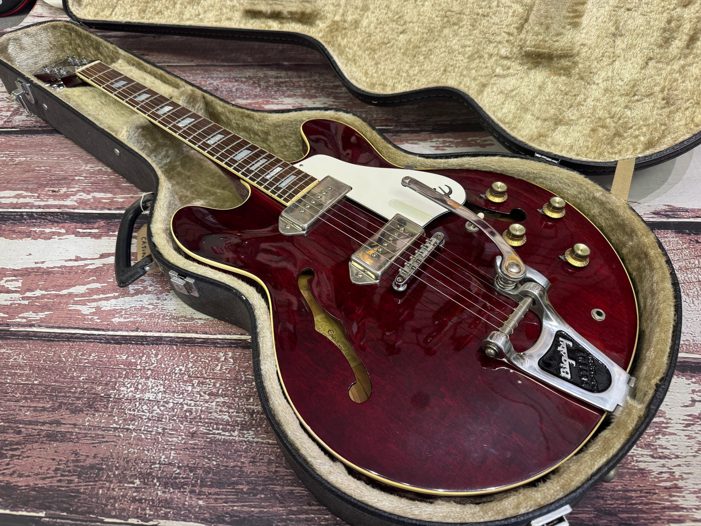 Epiphone Matsumoku 1983 Casino & case