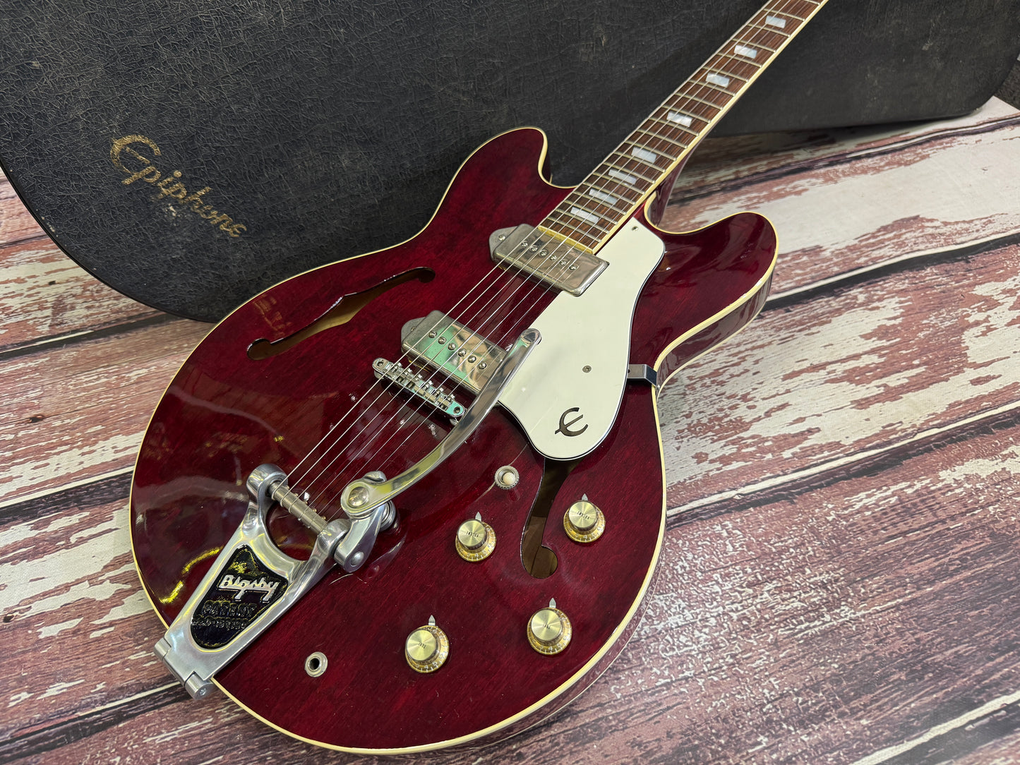 Epiphone Matsumoku 1983 Casino & case