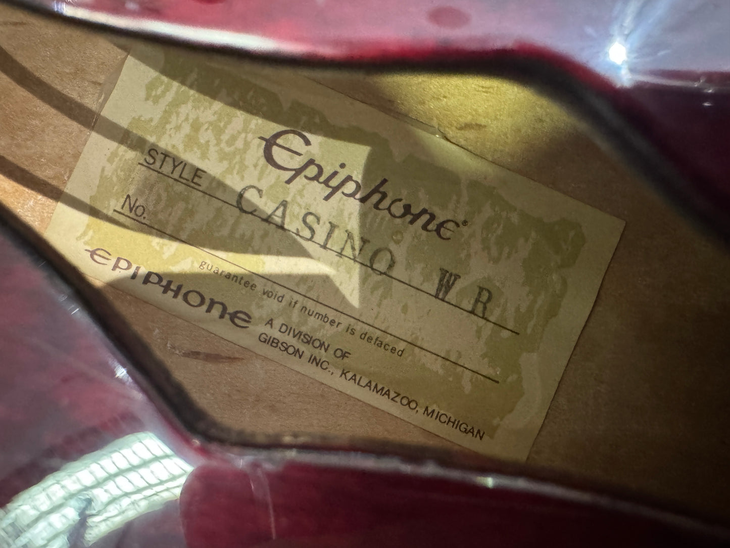 Epiphone Matsumoku 1983 Casino & case