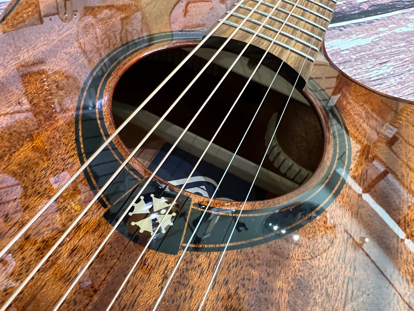 LAG T98 ACE electro acoustic guitar