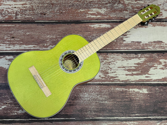 Valencia 4/4 full size classical - Green