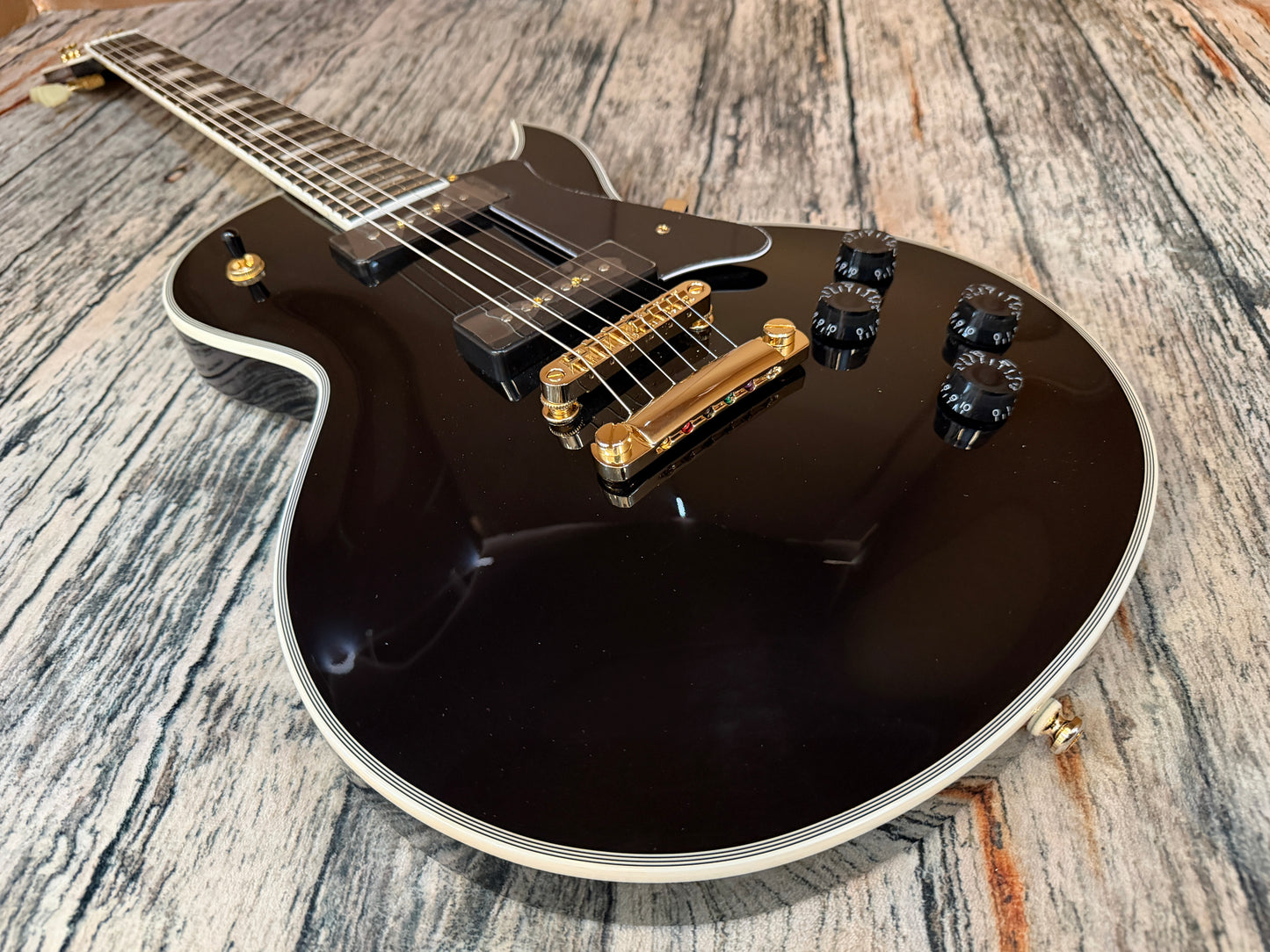 Cort CR-270 P90 Custom - Piano black