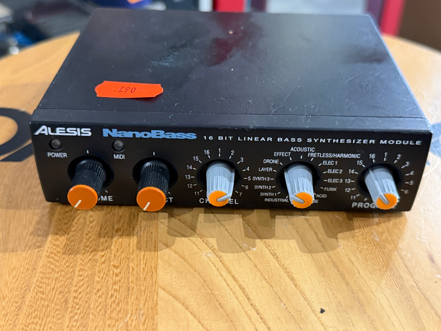 Alesis NanoBass 1/3 rack bass synth (Pre-owned)
