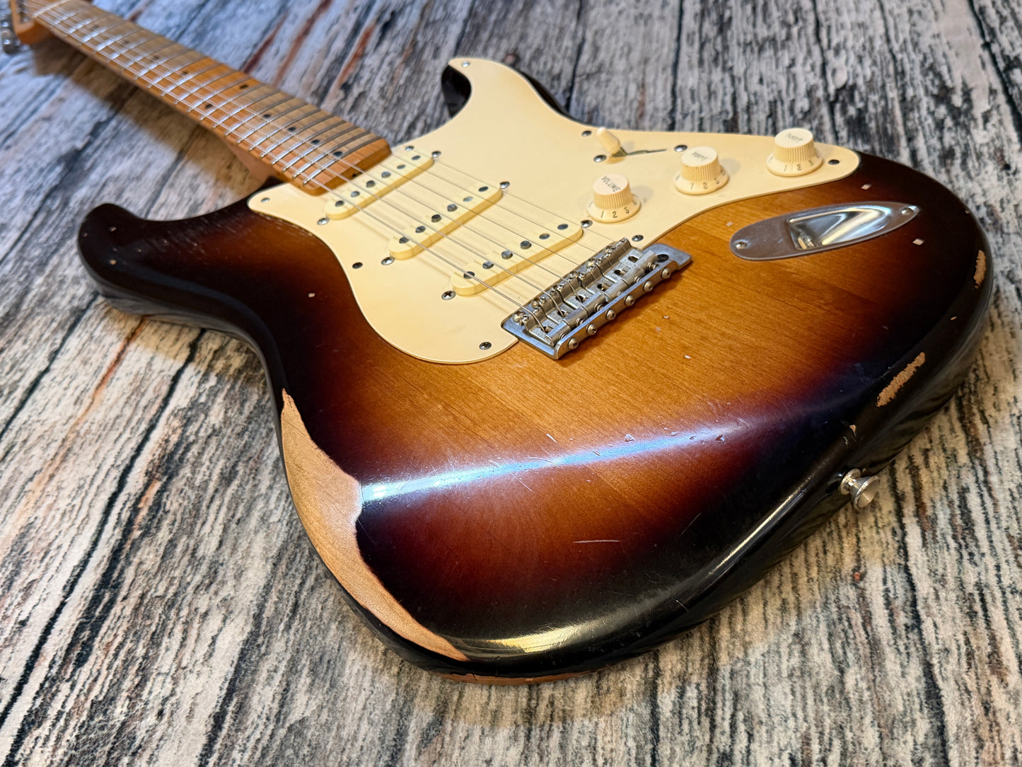 Fender Mexican Roadworn Nitro Stratocaster Very early example 2008