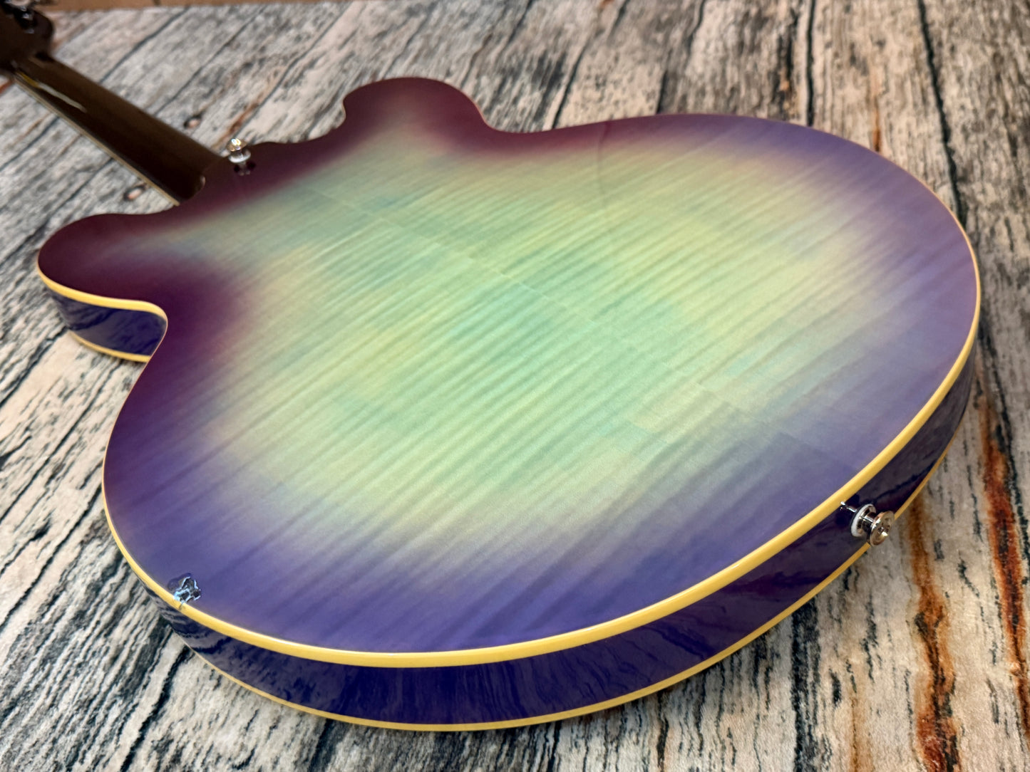 Epiphone ES335 Blueberry burst