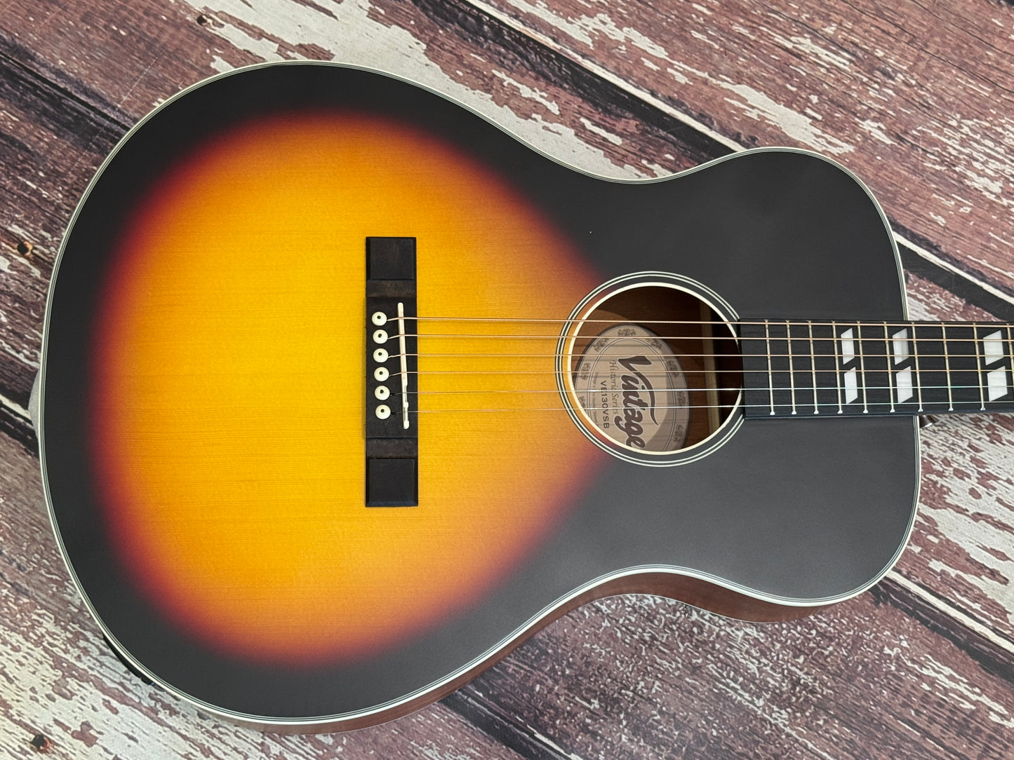 Vintage Historic series VE130VSB electro acoustic.