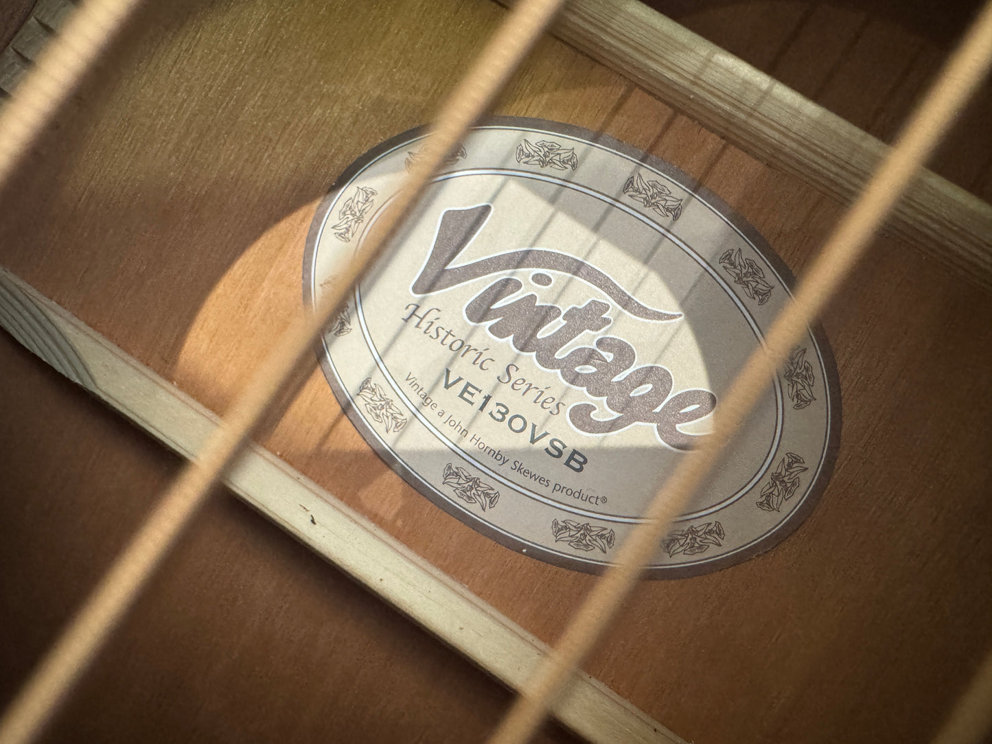 Vintage Historic series VE130VSB electro acoustic.