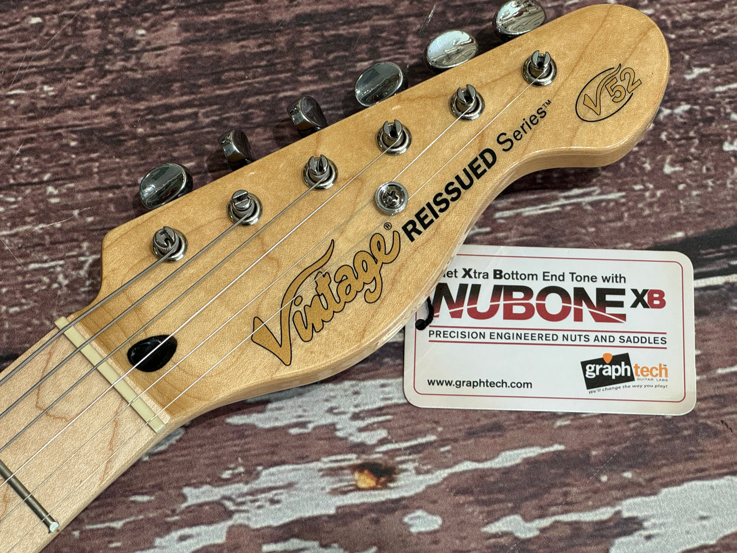 Vintage V52 (Tele) Gloss Butterscotch RRP £449