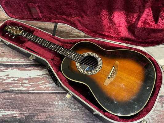 Ovation 1712 USA Custom Balladeer electro with case