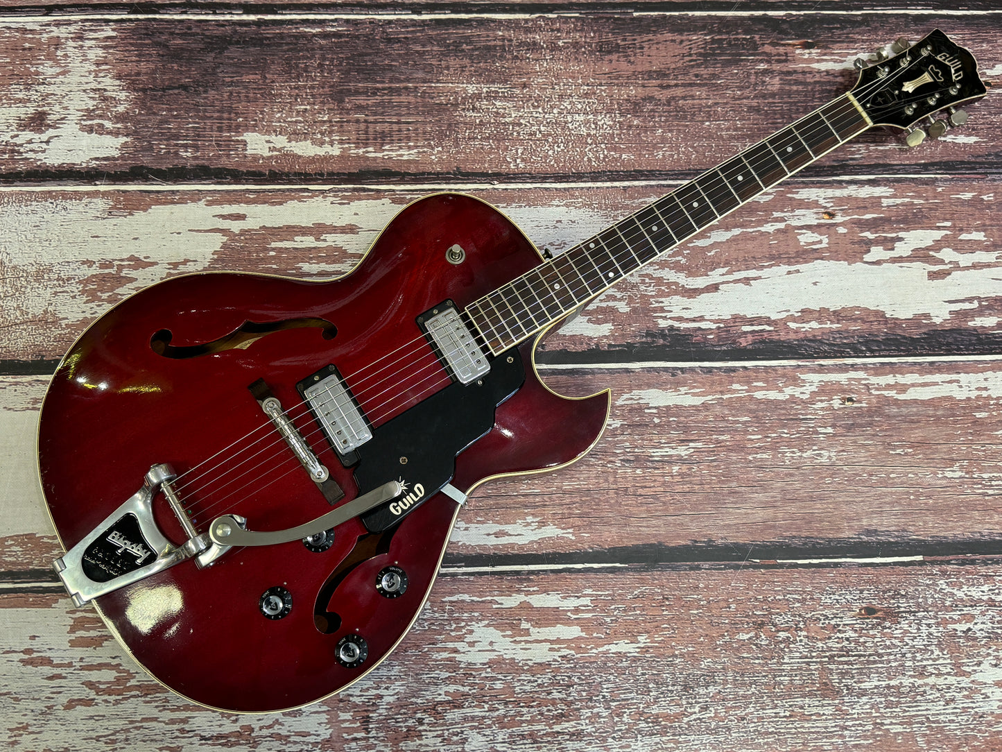 Guild Starfire II Hoboken New Jersey 1969 Original!