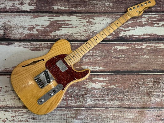 G&L Tribute ASAT Classic Bluesboy Semi-hollow. Natural ash.