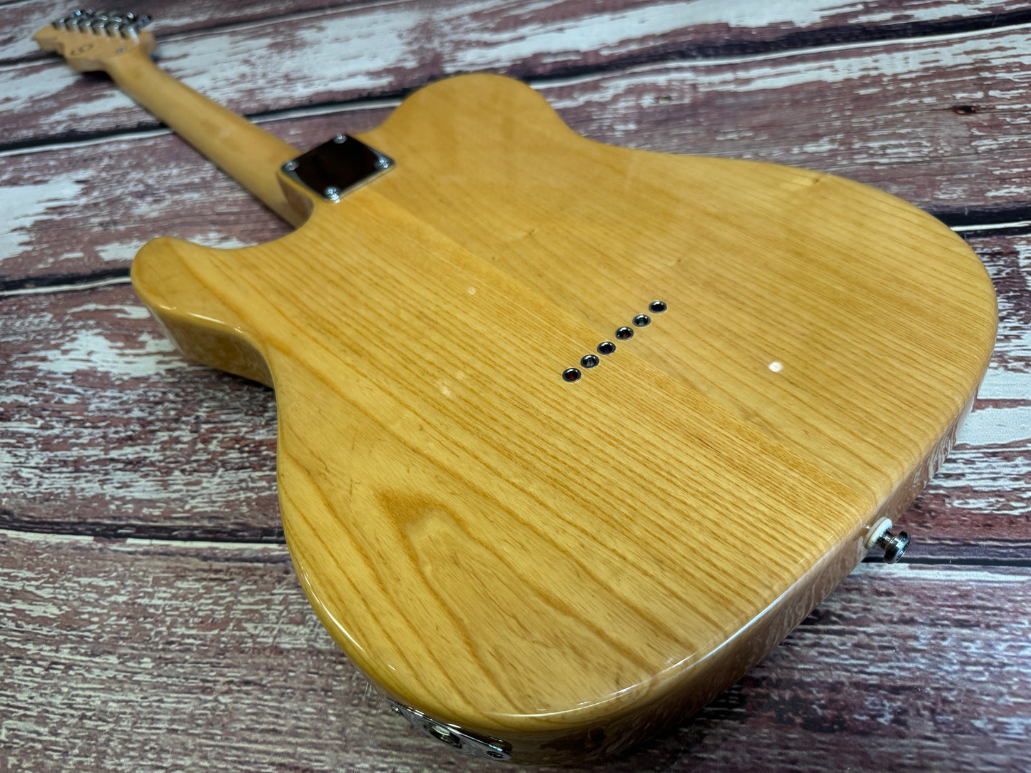 G&L Tribute ASAT Classic Bluesboy Semi-hollow. Natural ash.