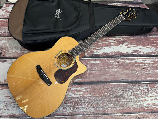 Cort Gold A6 - All solid electro with bag