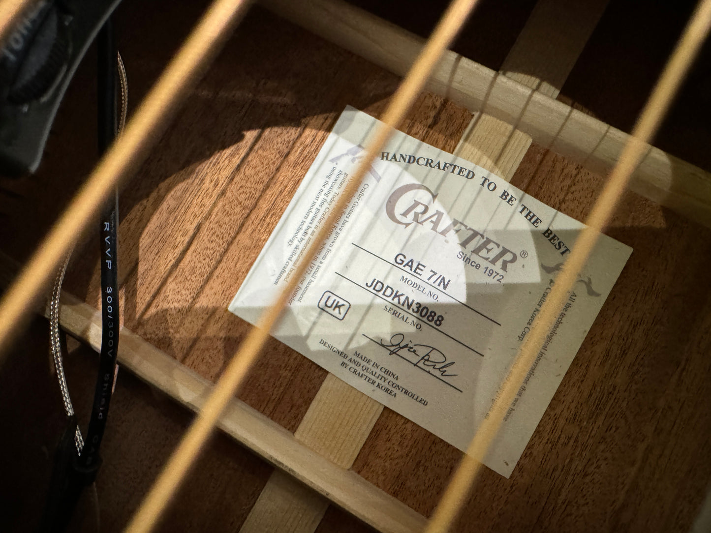 Crafter GAE-7 Natural Electro Acoustic