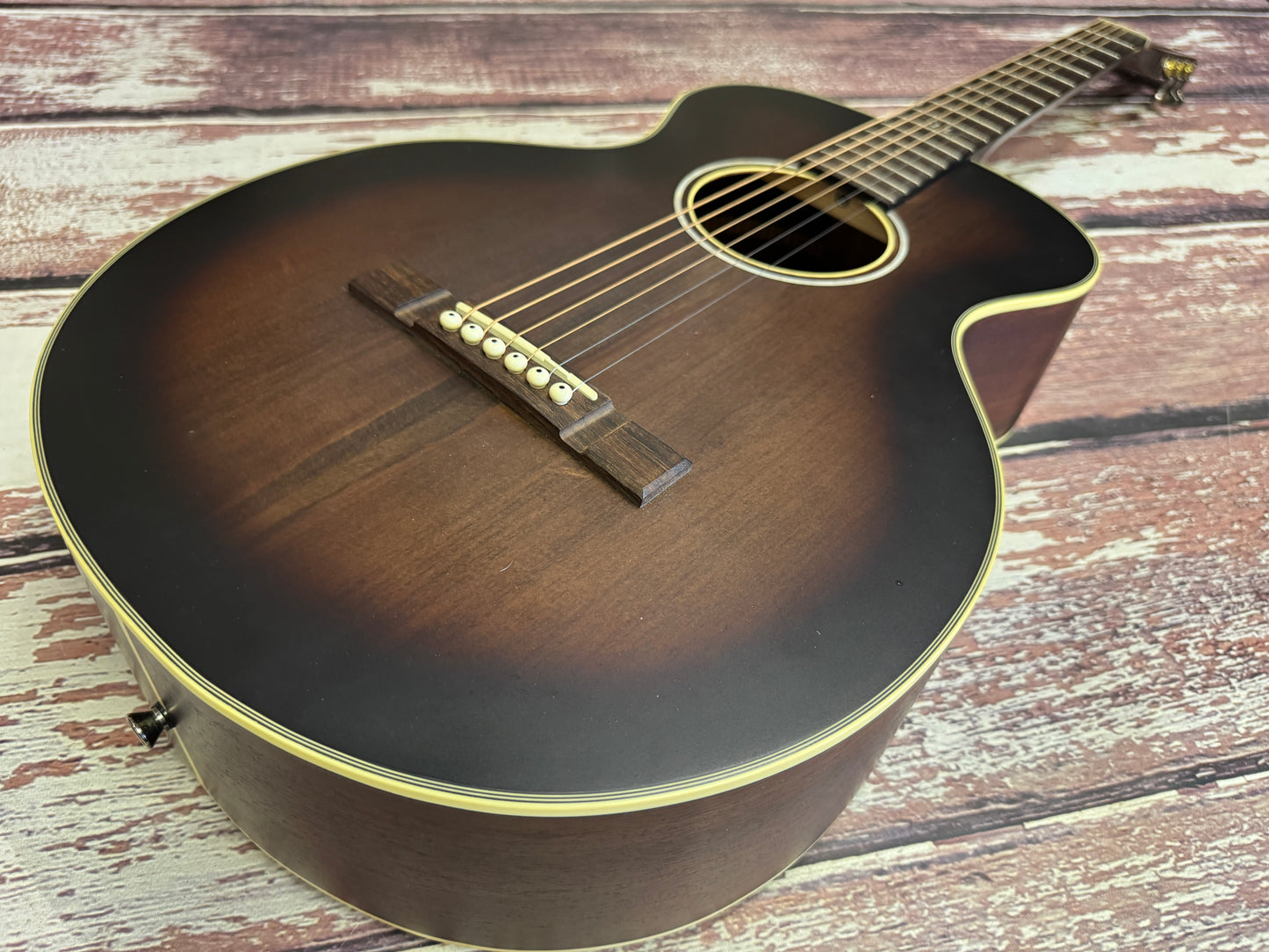 Vintage Historic Series V880 AQ Parlour Acoustic