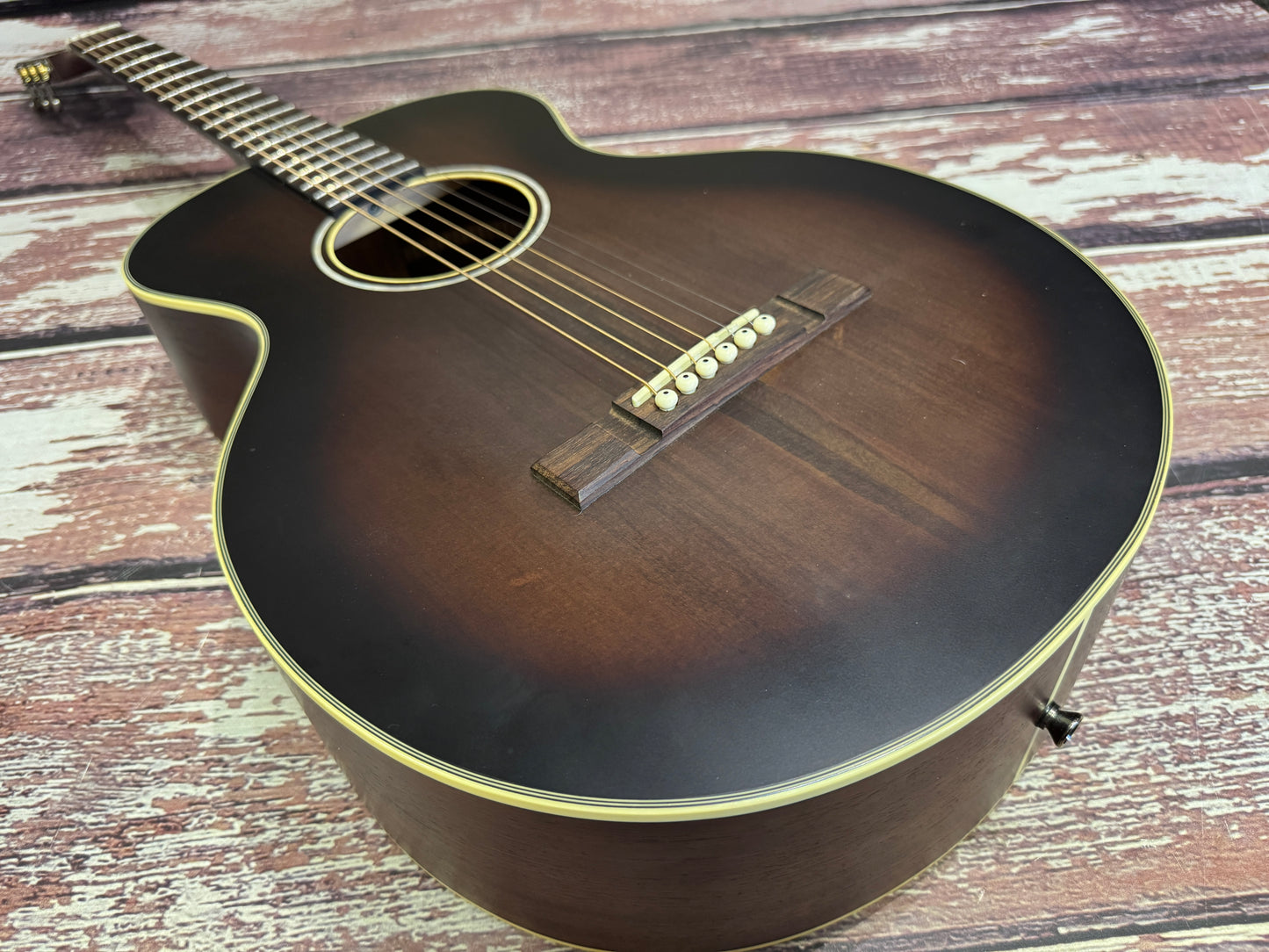 Vintage Historic Series V880 AQ Parlour Acoustic