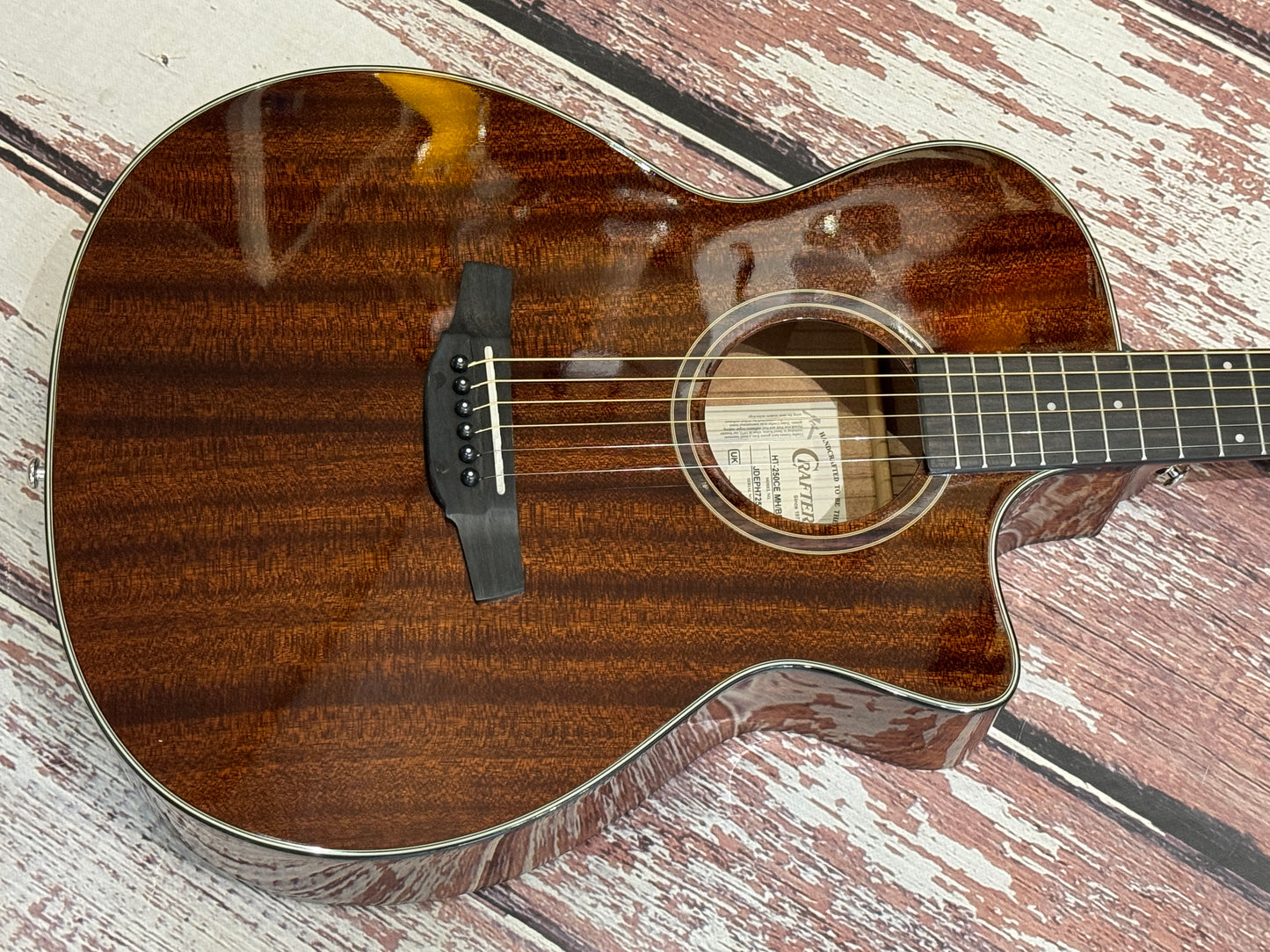 Crafter HT-250 EC Mahogany Electro Acoustic