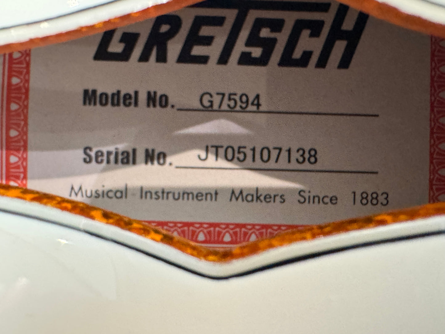 Gretsch G7594 White Falcon 2005