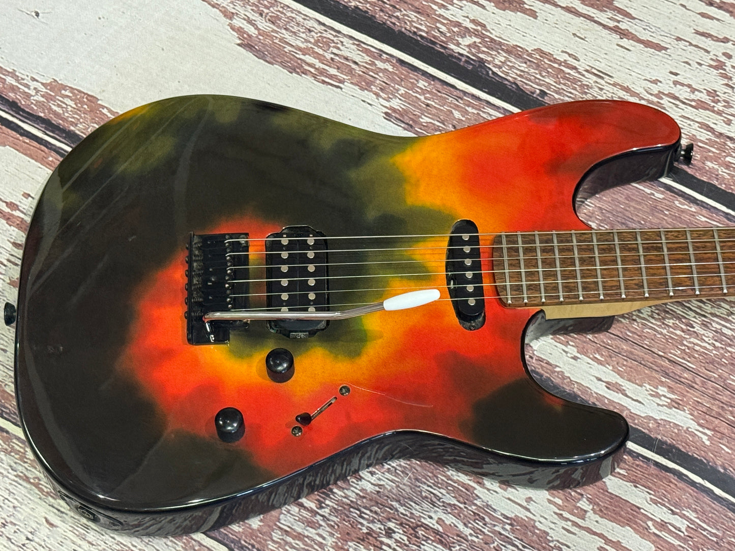 Fender limited edition "Band of Gypsies" Tie-dye Showmaster / Stratocaster