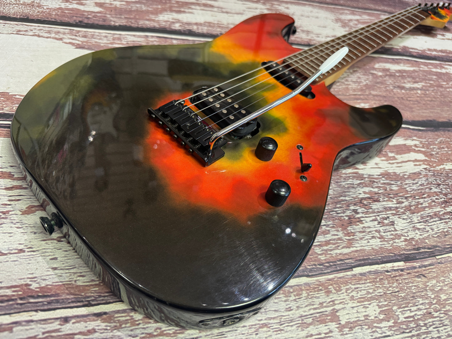 Fender limited edition "Band of Gypsies" Tie-dye Showmaster / Stratocaster