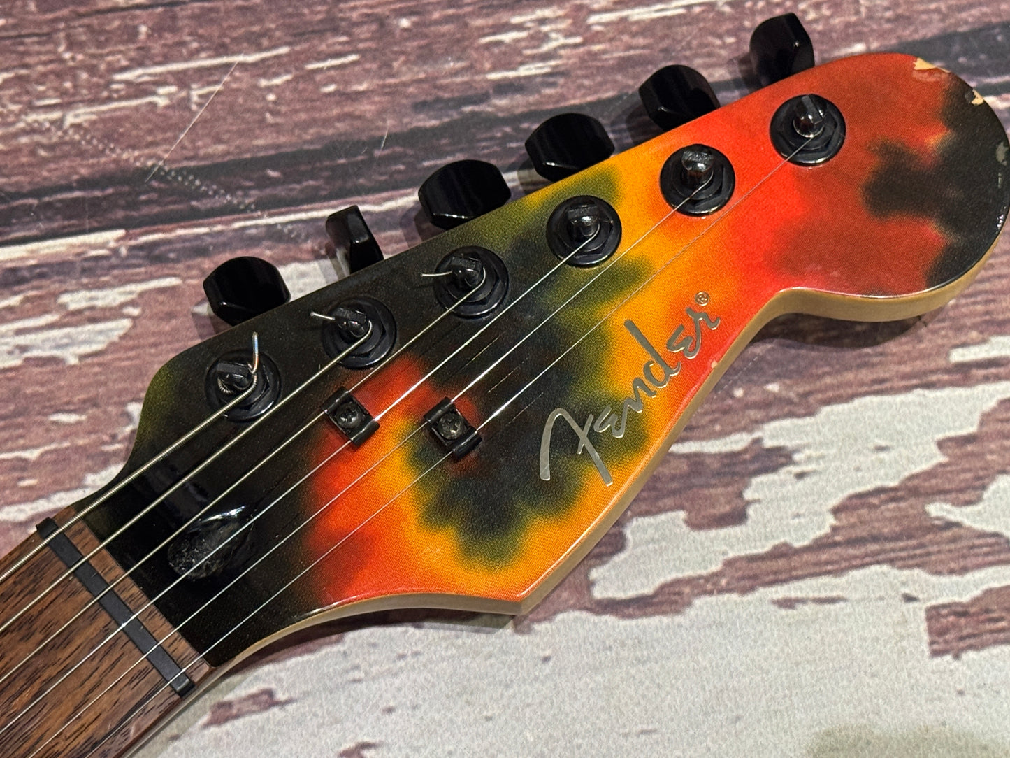 Fender limited edition "Band of Gypsies" Tie-dye Showmaster / Stratocaster