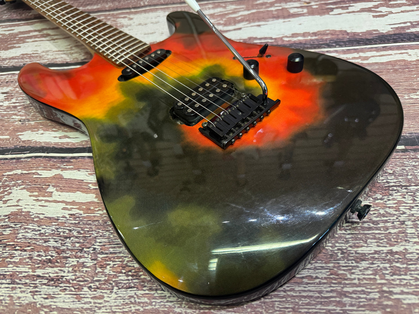 Fender limited edition "Band of Gypsies" Tie-dye Showmaster / Stratocaster