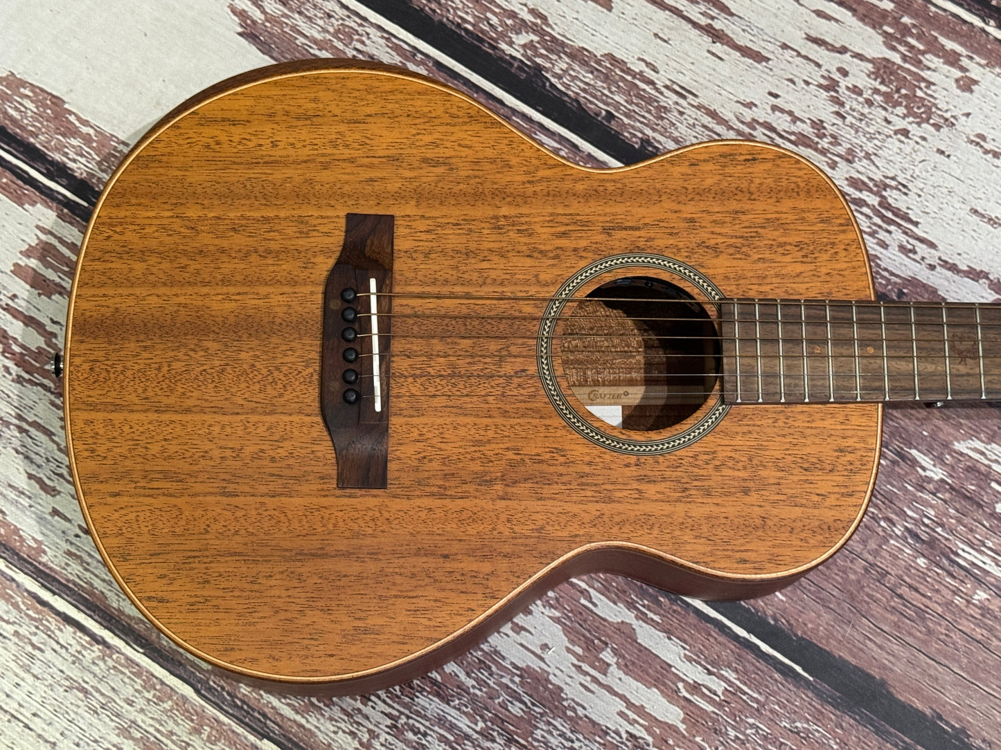Crafter Mino deluxe travel electro acoustic guitar