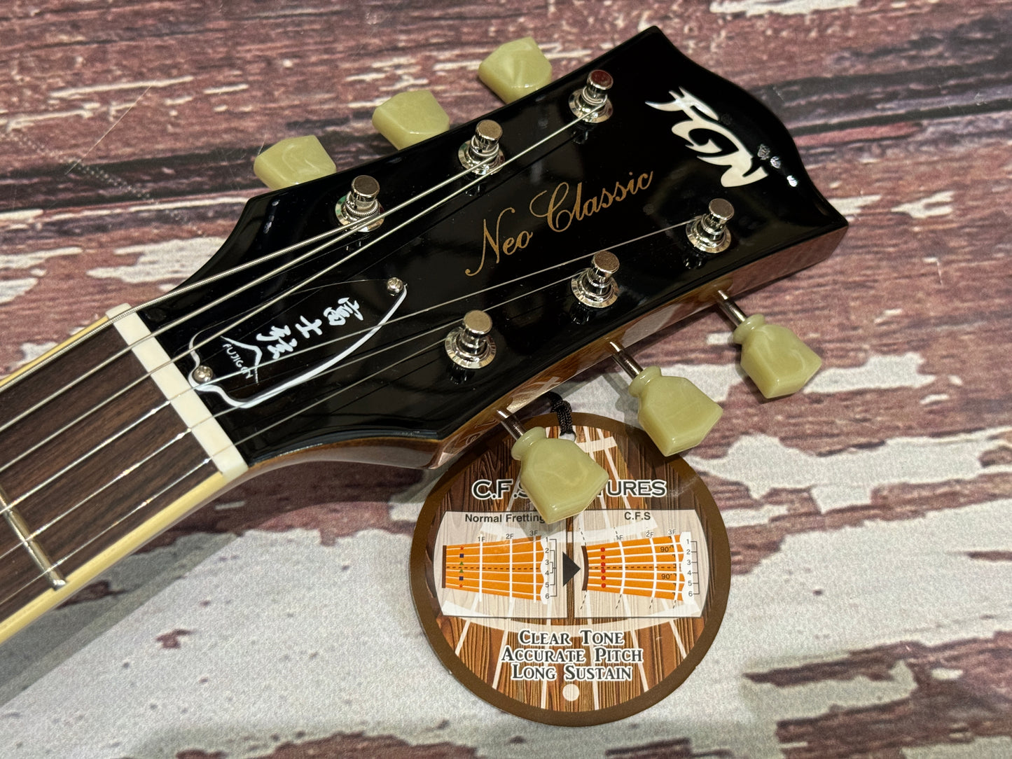 FGN Neo NCLS-30R-BF FujiGen Seymour Duncan loaded