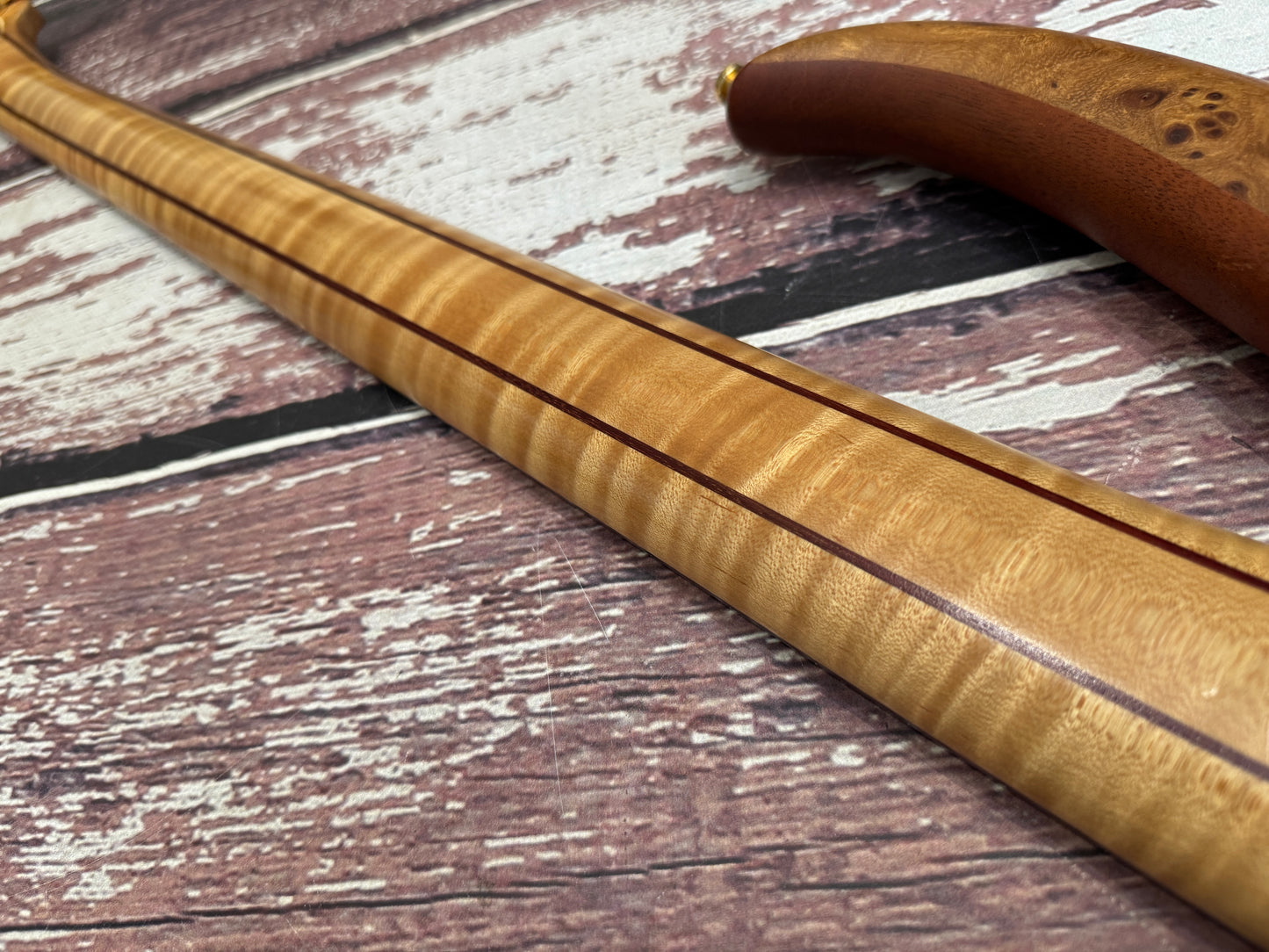 Graham Pollard "Swallow" exotic active luthier made bass